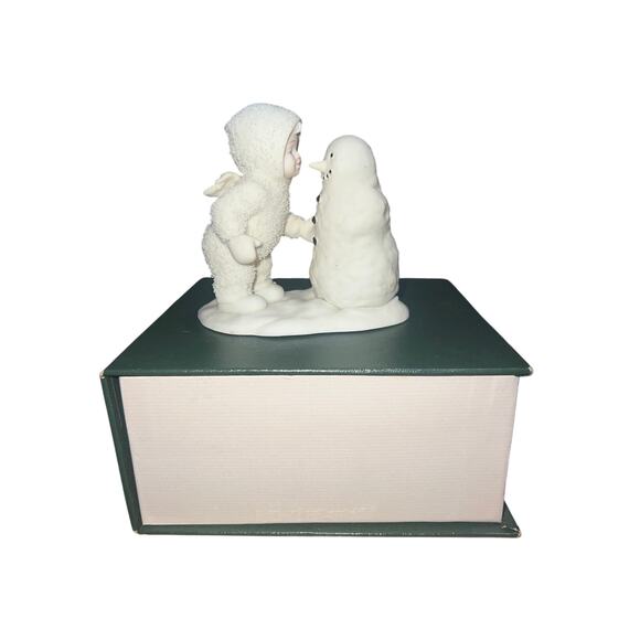 Vintage Department 56 Snowbabies Winter Tales “Why Dont You Talk” figurine - Picture 2 of 7